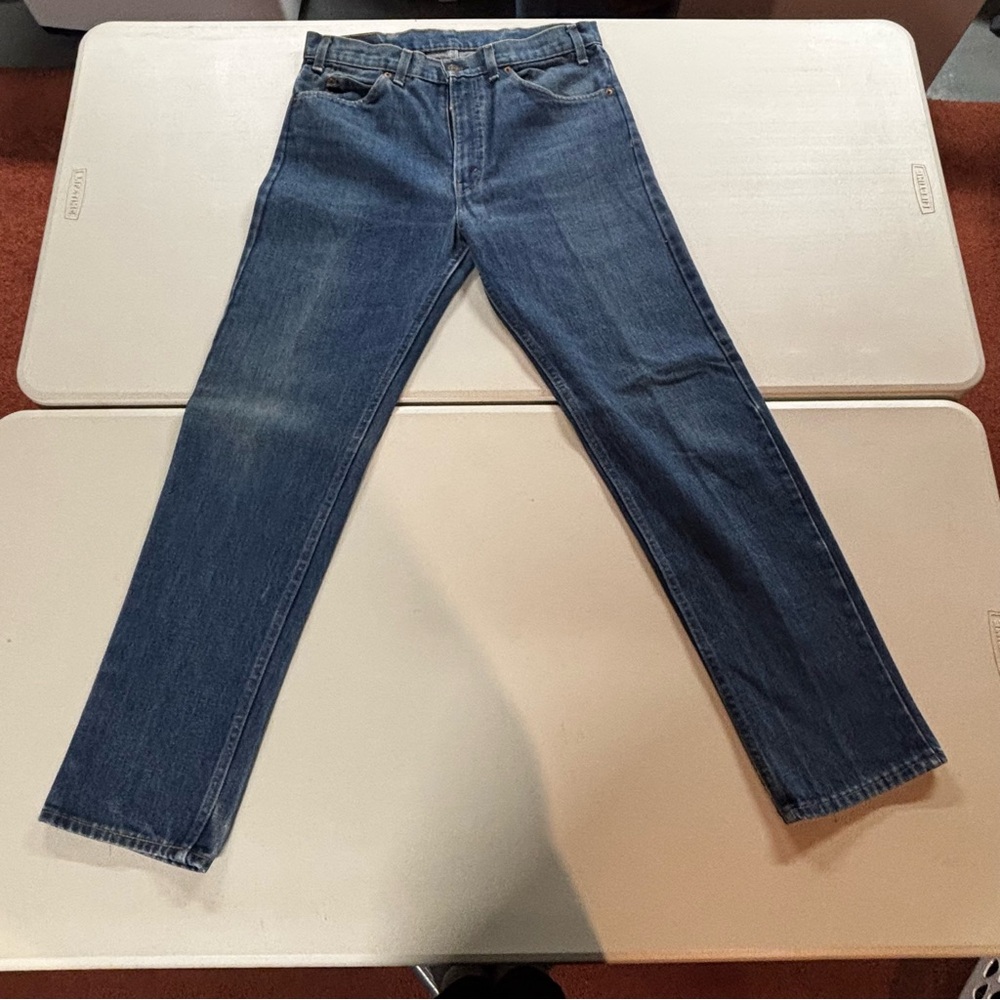 Levi's Classic Blue Straight-Leg Jeans